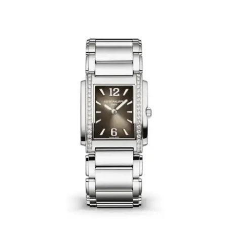 Patek Philippe 4910-1200A-010 Twenty~4 Gray Dial Steel Bracelet