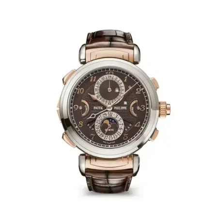 Patek Philippe 6300GR-001 GRAND Complications Brown Dial Brown Leather Strap