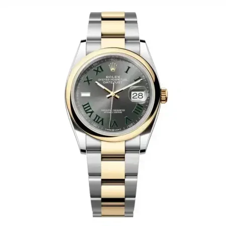 Rolex Datejust 126203-0036 Slate Dial 36mm Domed Bezel Oyster Bracelet