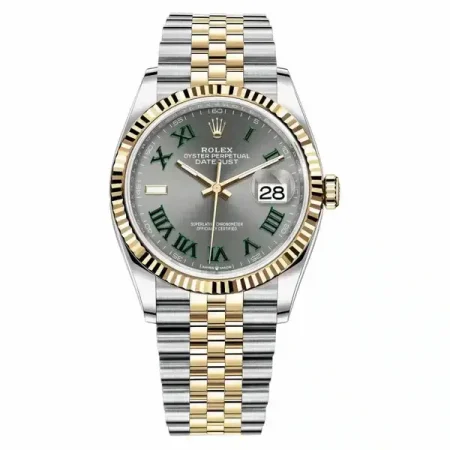 Rolex Datejust 126233-0035 Wimbledon Slate 36mm Dial Jubilee Bracelet Watch