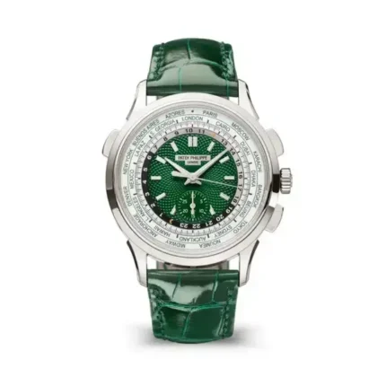 Patek Philippe 5930P-001 Complications Green Dial Green Leather Strap