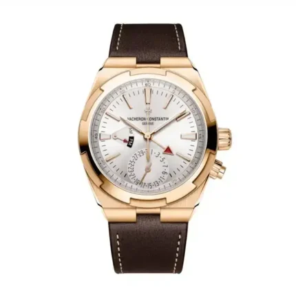 Vacheron Constantin 7920V/000R-B336 Overseas Silver Dial Calfskin Leather
